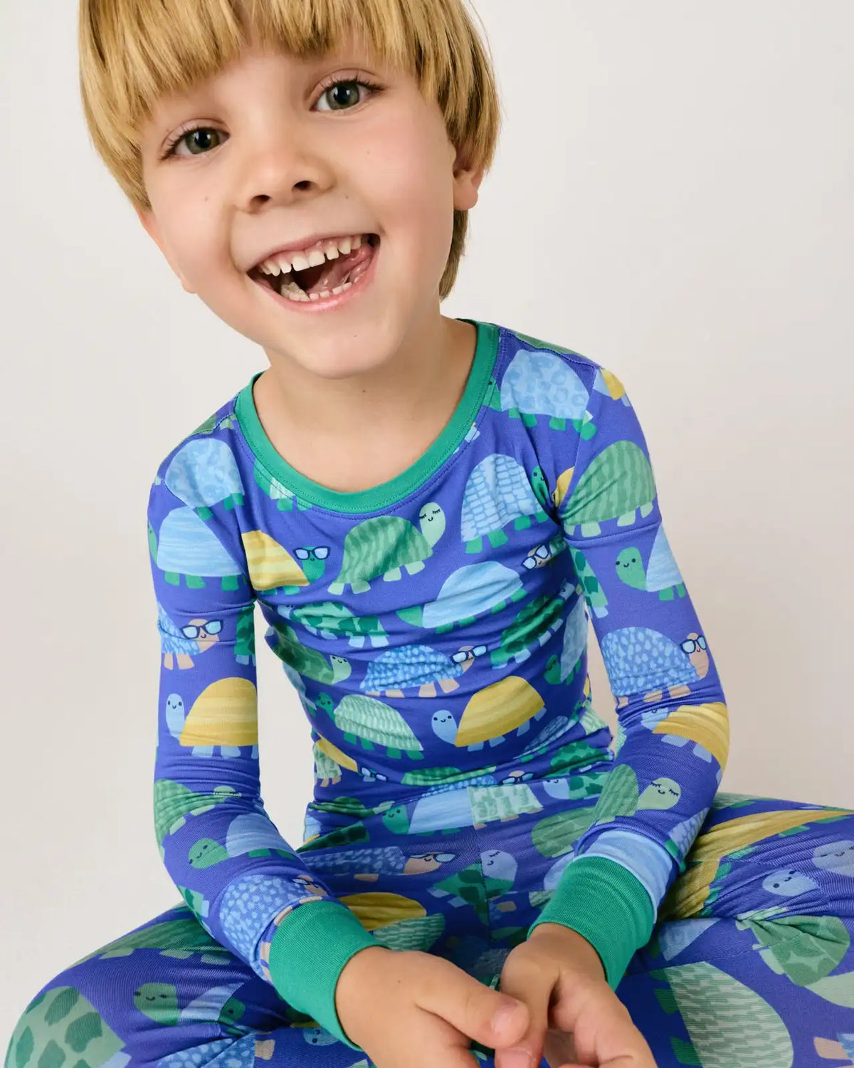Shell Parade Two-Piece Pajama Set