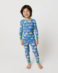 Shell Parade Two-Piece Pajama Set