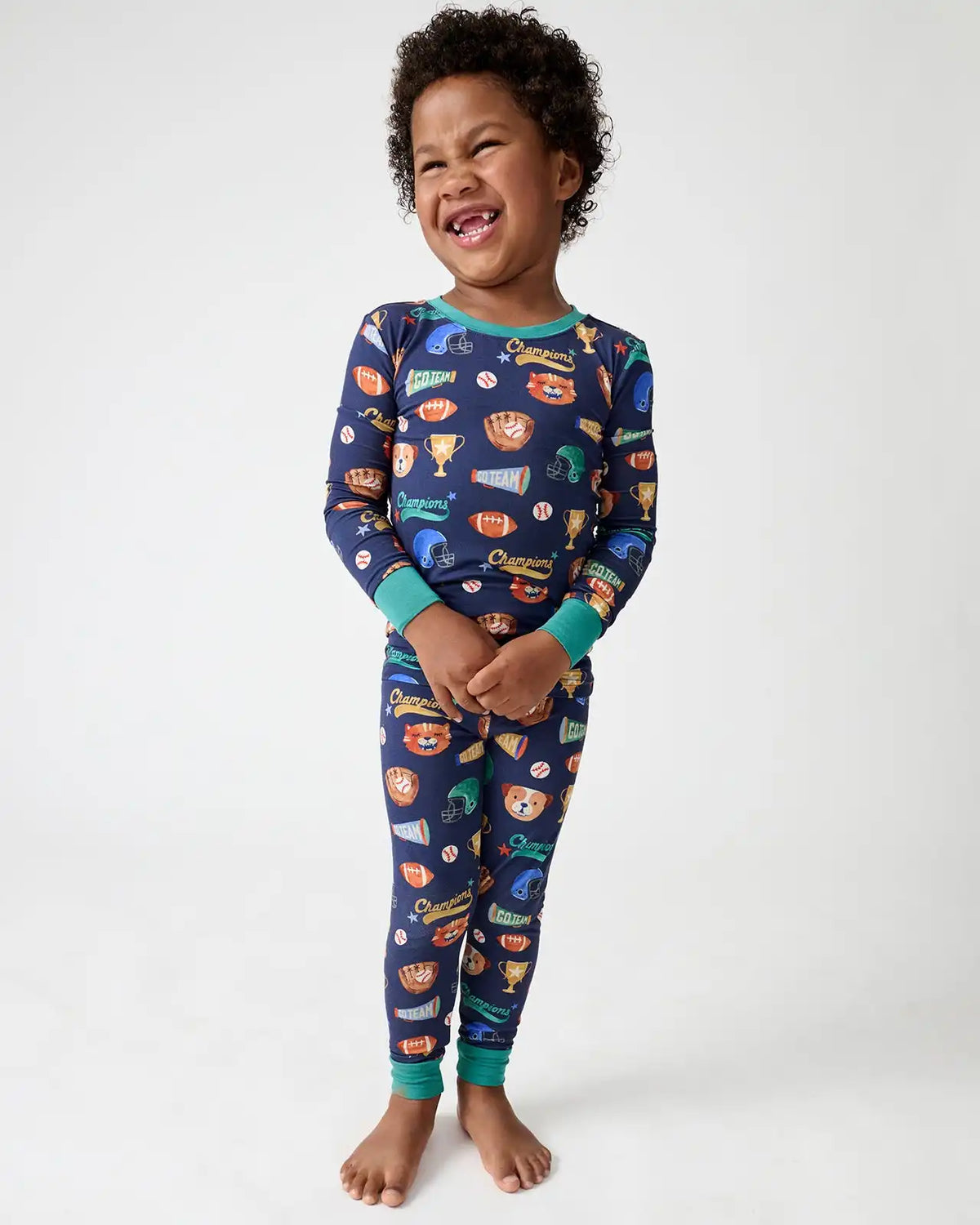 Team Spirit Two-Piece Pajama Set