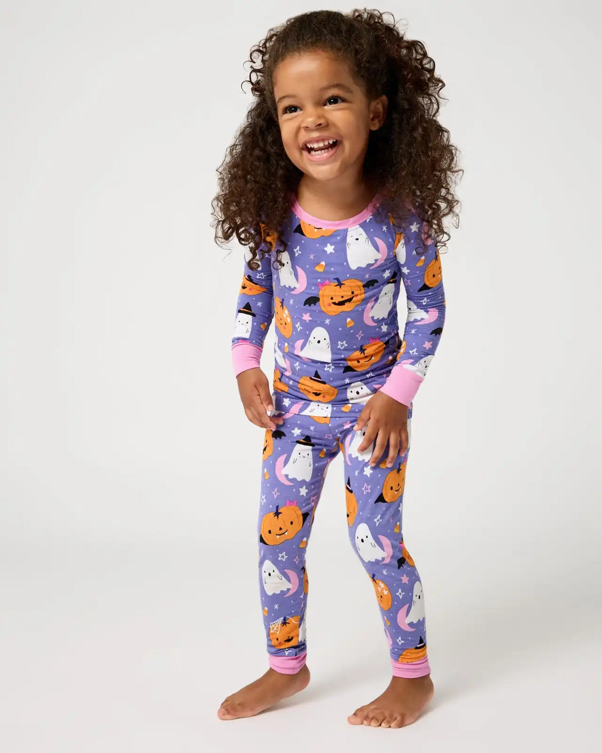 Moonlit Magic Purple Two-Piece Pajama Set