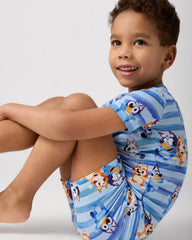 Bluey Dance All Day Two-Piece Short Sleeve & Shorts Pajama Set