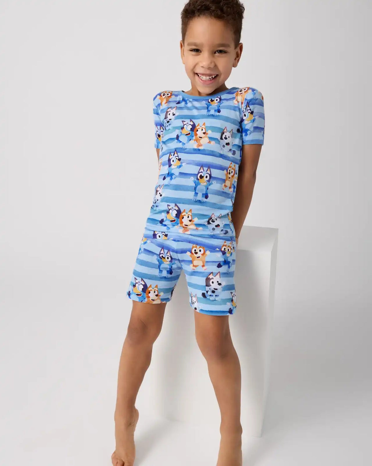 Bluey Dance All Day Two-Piece Short Sleeve & Shorts Pajama Set
