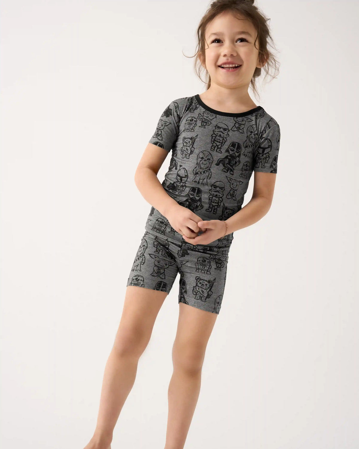 Star Wars Far, Far Away Friends Two-Piece Short Sleeve & Shorts Pajama Set