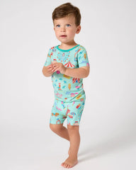 Fizzy Fair Two-Piece Short Sleeve & Shorts Pajama Set
