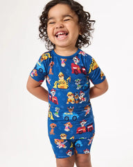 PAW Patrol Adventure Bay Heroes Two-Piece Short Sleeve & Shorts Pajama Set