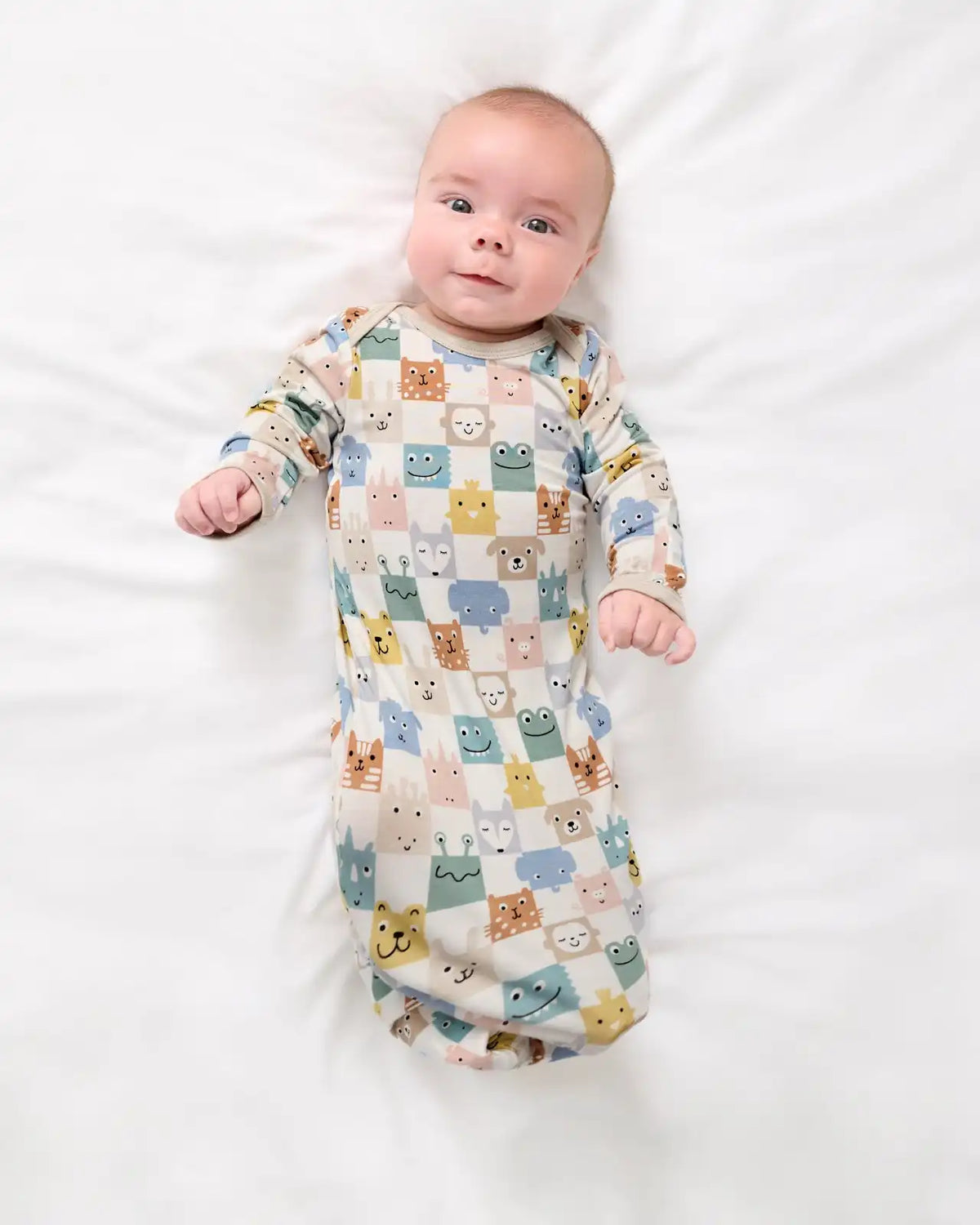 Check Mates Infant Gown