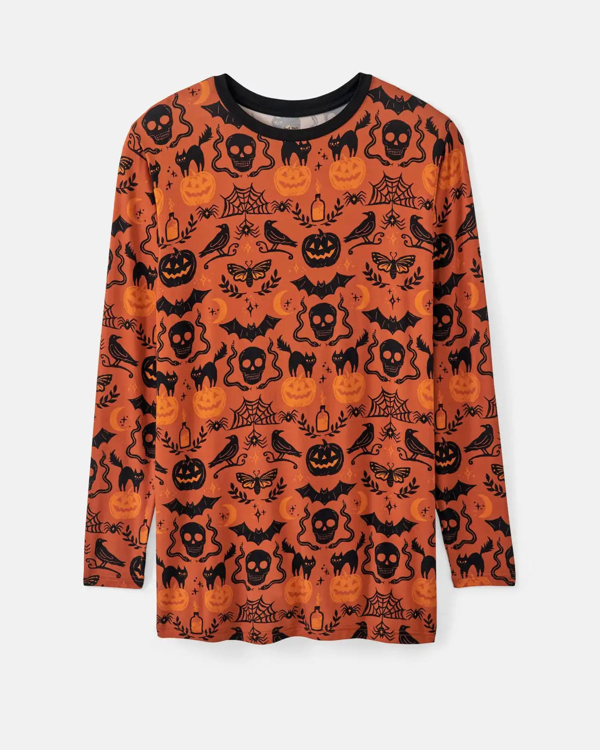 Midnight Mischief Men's Long Sleeve Pajama Top