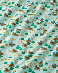 Puddle Jumpers Fitted Crib Sheet