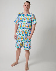 Game On Men's Pajama Shorts