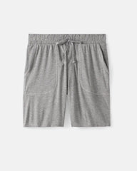 Heather Gray Men's Pajama Shorts