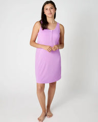 Soft Wisteria Women's Sleeveless Nightgown