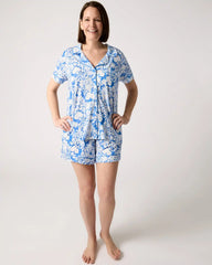 Azure Garden Women's Pajama Set