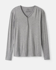 Heather Gray Women's Pajama Top