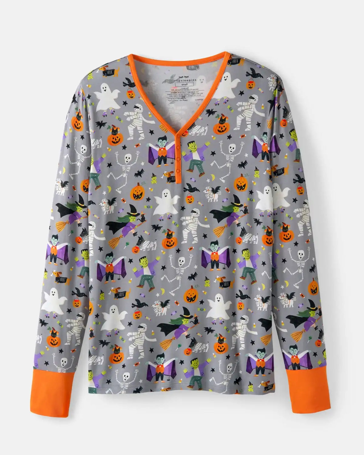 Dracula's Disco Women's Long Sleeve Pajama Top