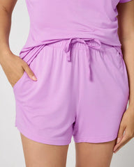 Soft Wisteria Women's Pajama Shorts