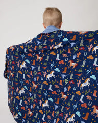 Blue Rancher Roundup Large Cloud Blanket®