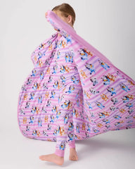 Bluey Dance All Day Pink Large Cloud Blanket®