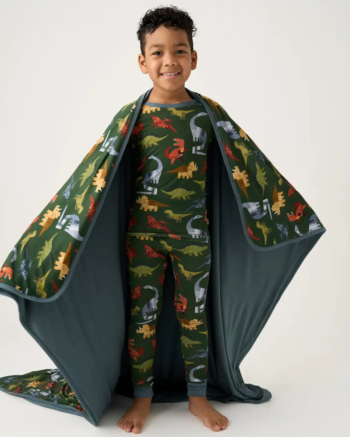 Roar & Explore Green Large Cloud Blanket®