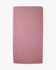 Rosewood Fitted Mini Crib Sheet