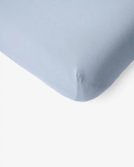 Light Fog Fitted Mini Crib Sheet