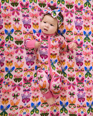Flutter Garden Fitted Crib Sheet