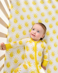 Sunshine Fitted Crib Sheet