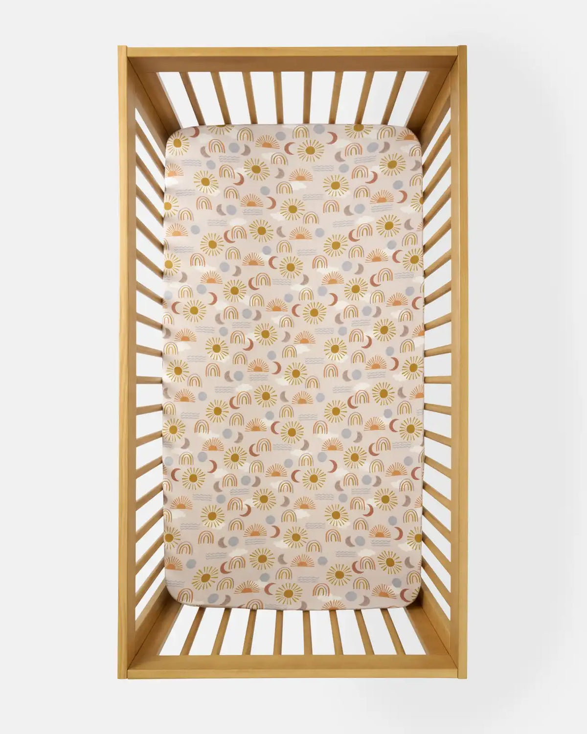 Desert Sunrise Fitted Crib Sheet