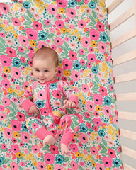 Secret Garden Fitted Crib Sheet