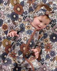 Wildwood Floral Fitted Crib Sheet