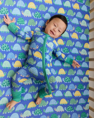 Shell Parade Fitted Crib Sheet