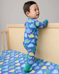 Shell Parade Fitted Crib Sheet