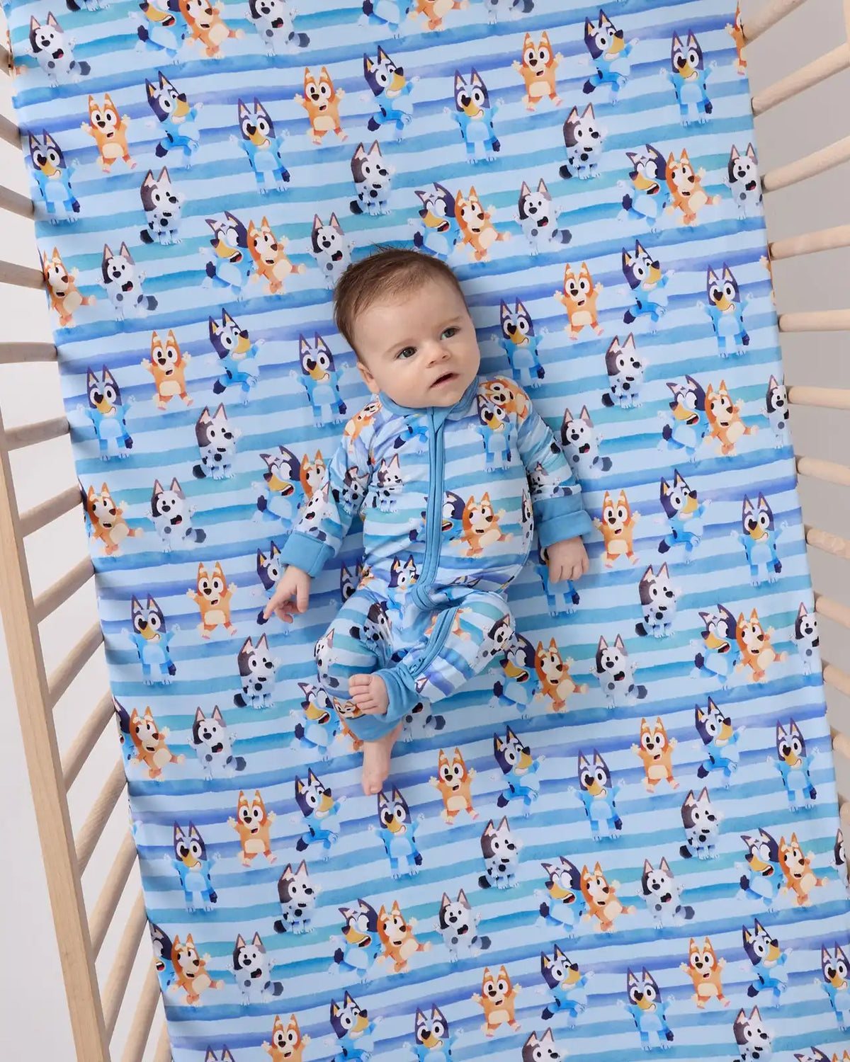 Bluey Dance All Day Fitted Crib Sheet