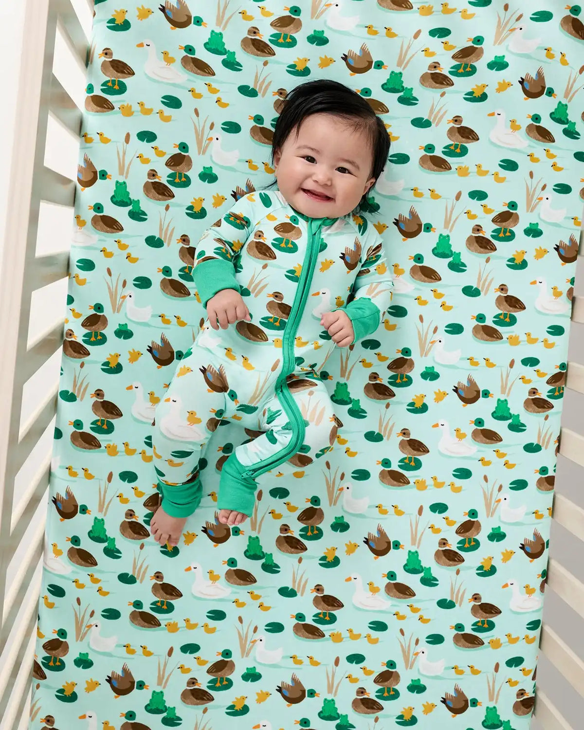 Puddle Jumpers Fitted Crib Sheet