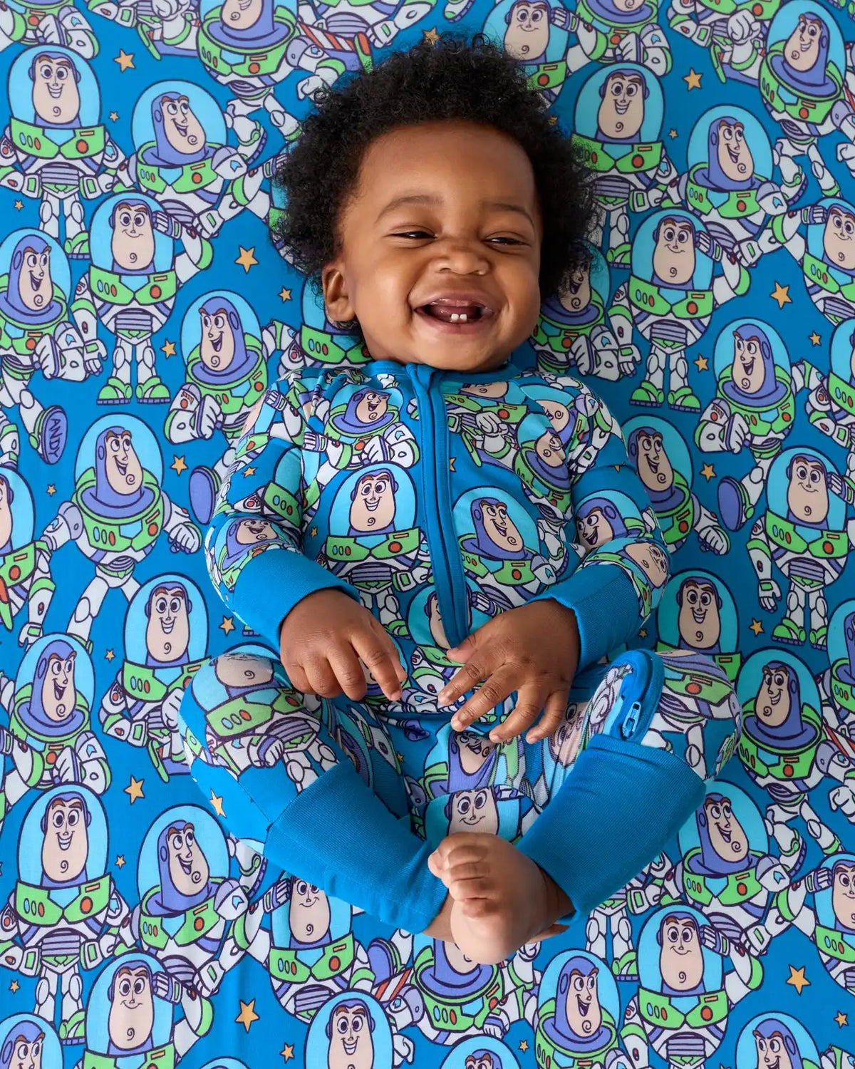 Disney & Pixar Buzz's Cosmic Crew Fitted Crib Sheet