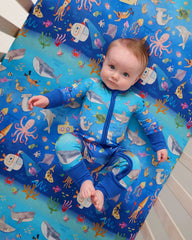 Underwater Discovery Fitted Crib Sheet