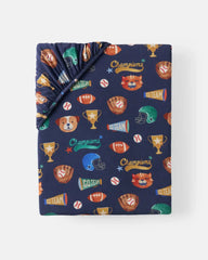 Team Spirit Fitted Crib Sheet