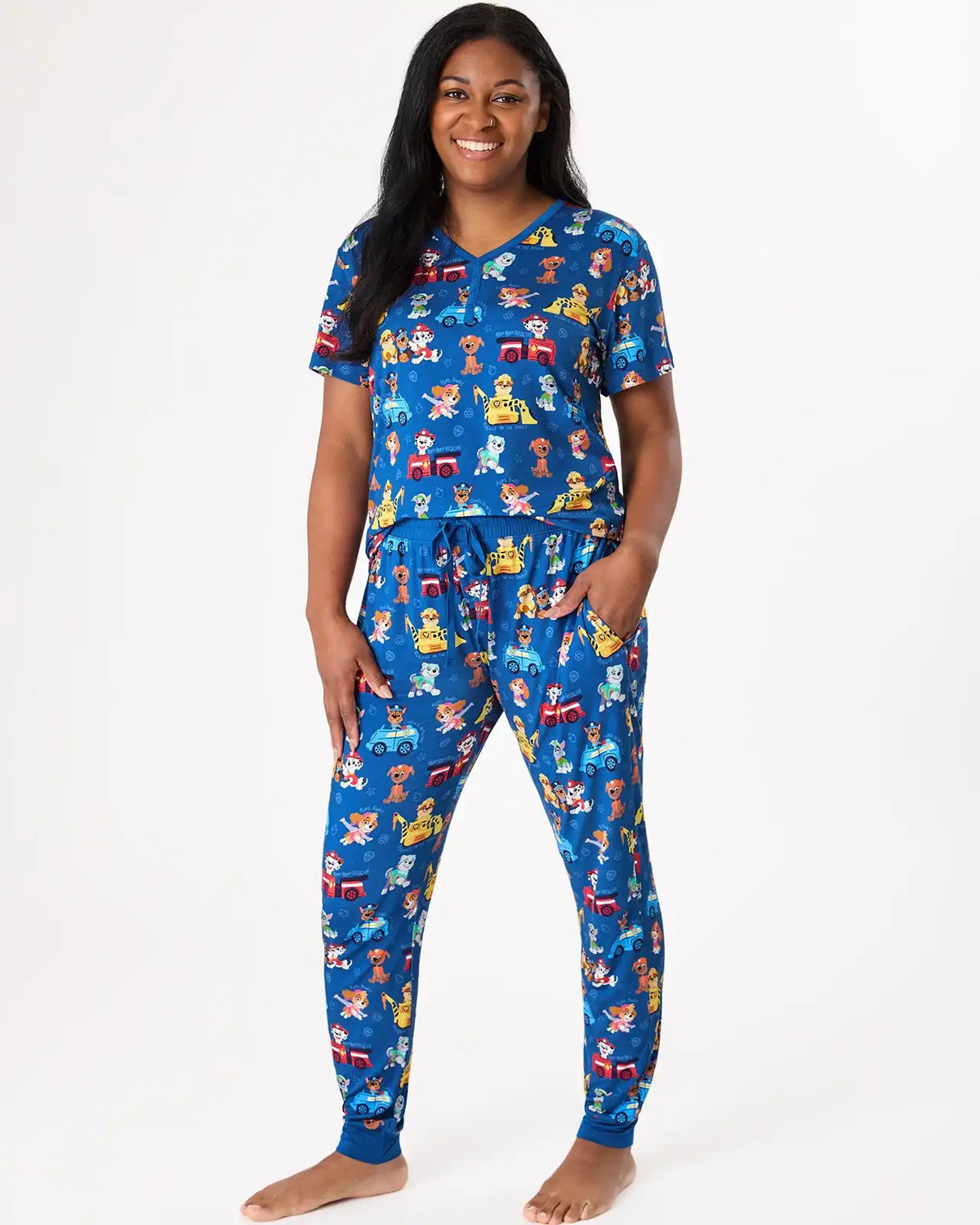 PAW Patrol Adventure Bay Heroes Women's Short Sleeve Pajama Top