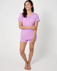 Soft Wisteria Women's Pajama Shorts