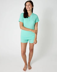 Ocean Mist Women's Pajama Shorts