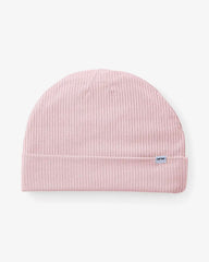 Prima Pink Ribbed Infant Beanie