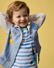 Bluey Hooded Trucker Jacket