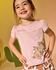 Disney & Pixar Howdy Jessie Puff Sleeve Tee
