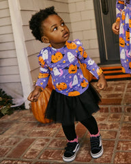 Moonlit Magic Purple Flutter Tee