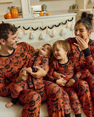 Midnight Mischief Women's Long Sleeve Pajama Top