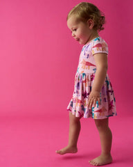 Roar & Explore Skater Dress with Bodysuit