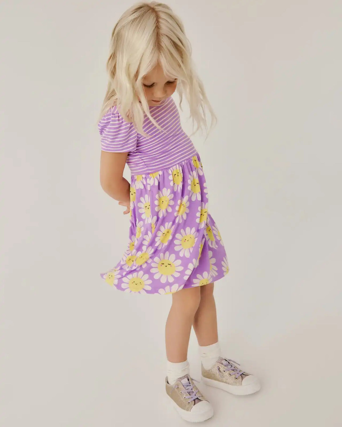 Flower Power Skater Dress