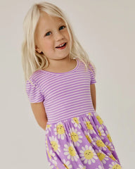 Flower Power Skater Dress