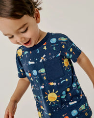 Solar Explorers Relaxed Pocket Tee