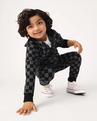 Monochrome Checks Jogger