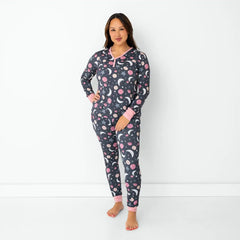 Pink To the Moon & Back Women's Pajama Pants
